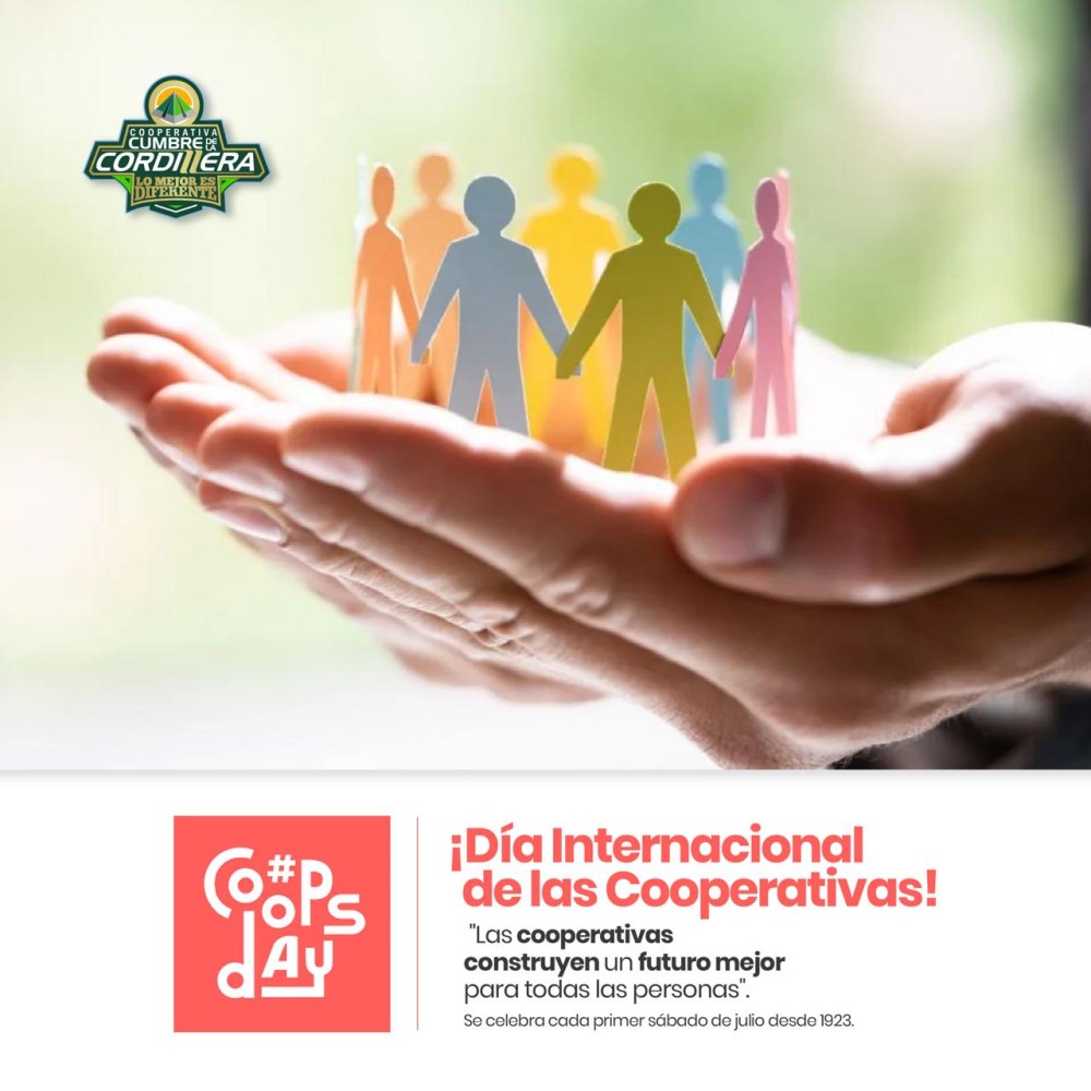 Hoy, las cooperativas de todo el mundo celebran el Día Internacional de las Cooperativas